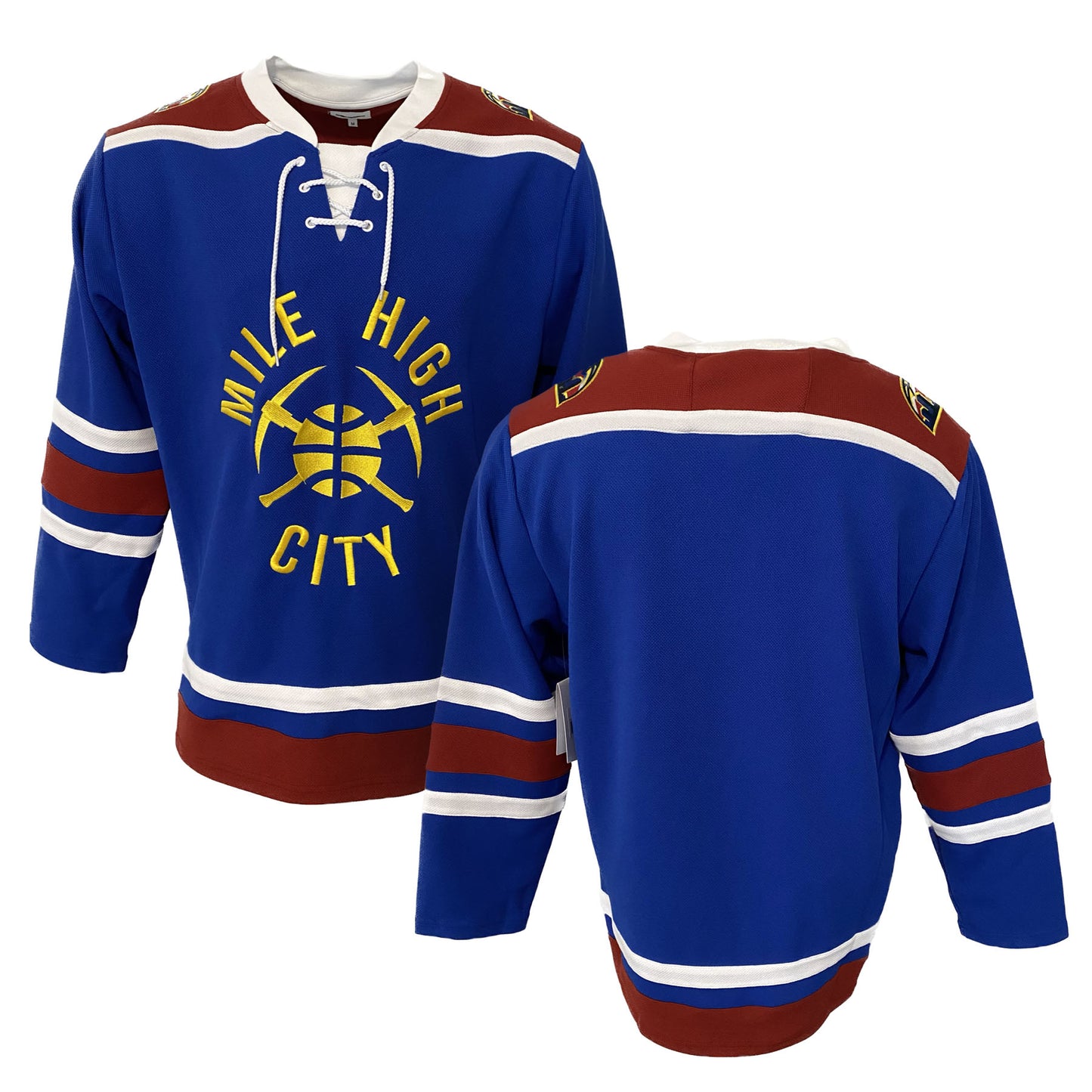 Nuggets Mile High City Hockey Jersey – Altitude Authentics