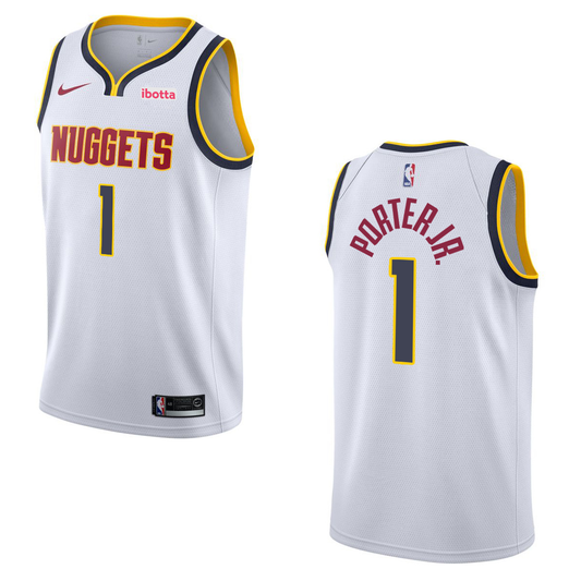 Denver Nuggets #1 Michael Porter Jr. Association Swingman Jersey