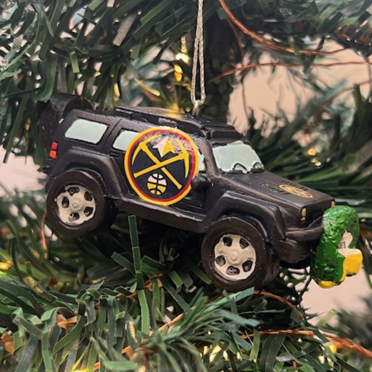 Nuggets Jeep Ornament