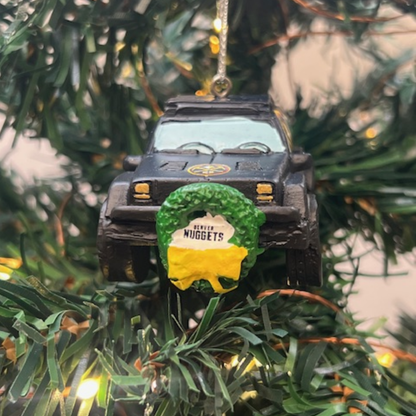 Nuggets Jeep Ornament