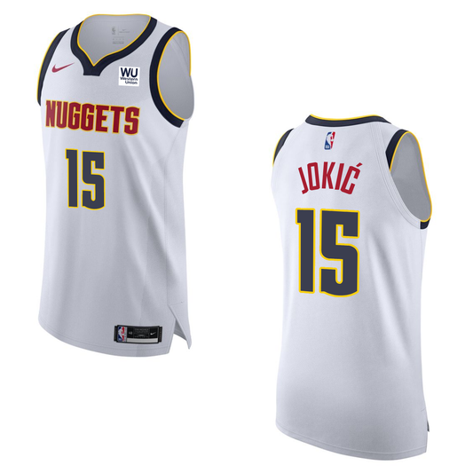 2021-22 #15 Nikola Jokic Nuggets Association Authentic Jersey