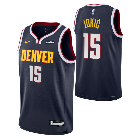 Youth #15 Nikola Jokić Nuggets Swingman Icon Jersey