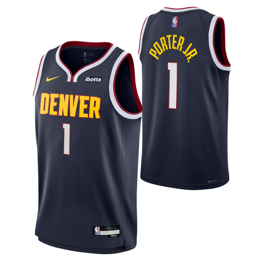 Youth #1 Michael Porter Jr. Nuggets Swingman Icon Jersey