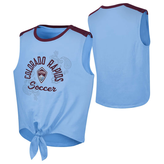 Rapids Girls Nutmeg Tie Tank