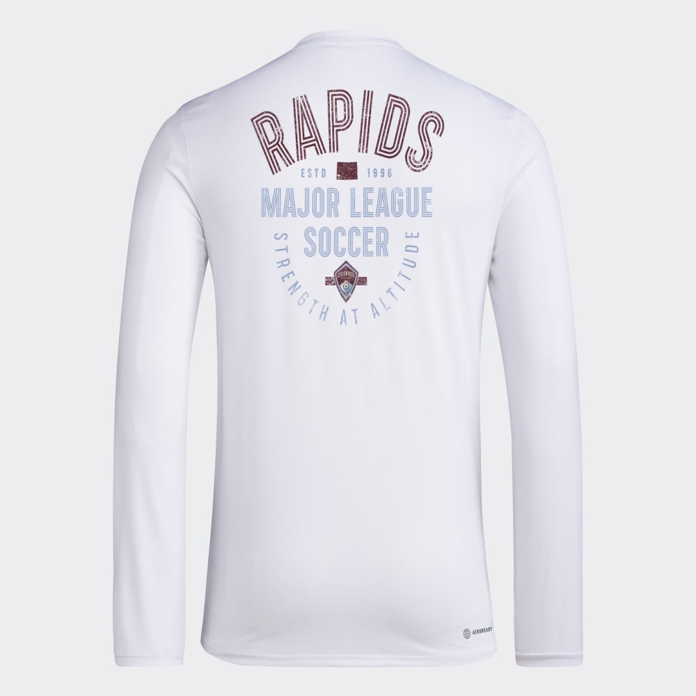 Rapids Pregame Team Badge L/S Tee