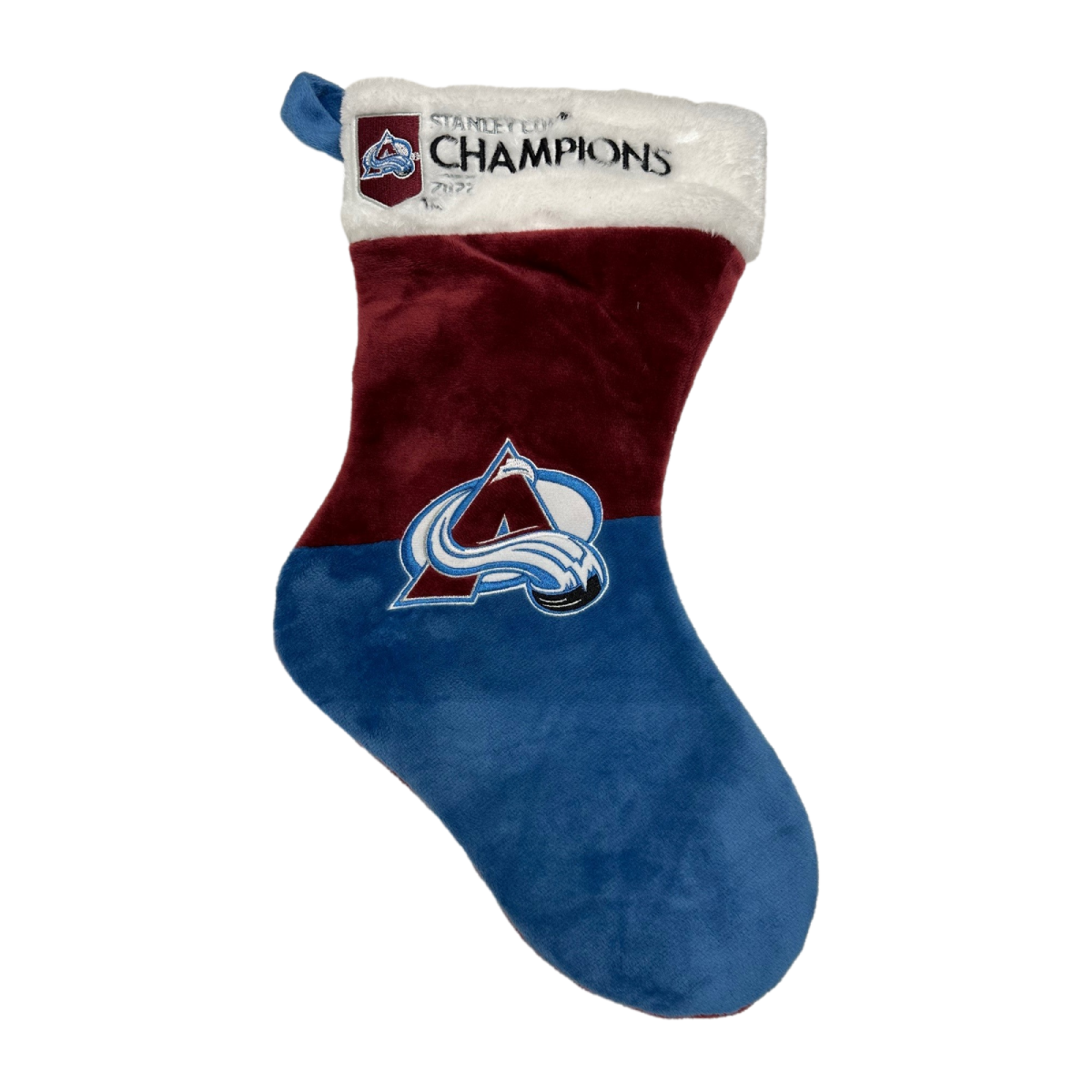 Avalanche 2022 Stanley Cup Final Champions Stocking