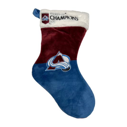 Avalanche 2022 Stanley Cup Final Champions Stocking