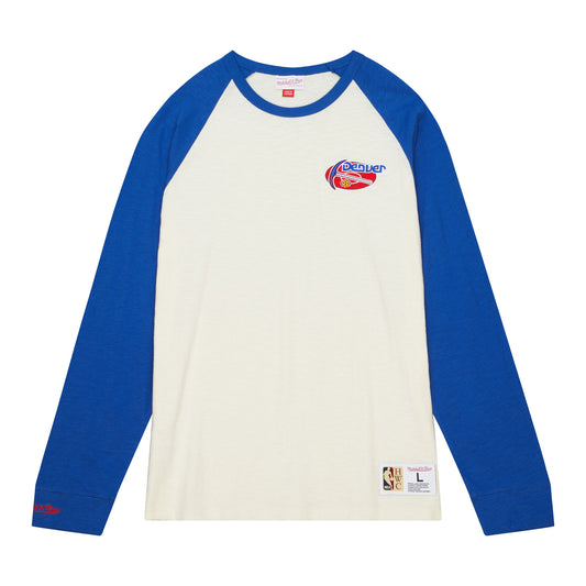 Nuggets Retro Gold Pan L/S Slub Tee