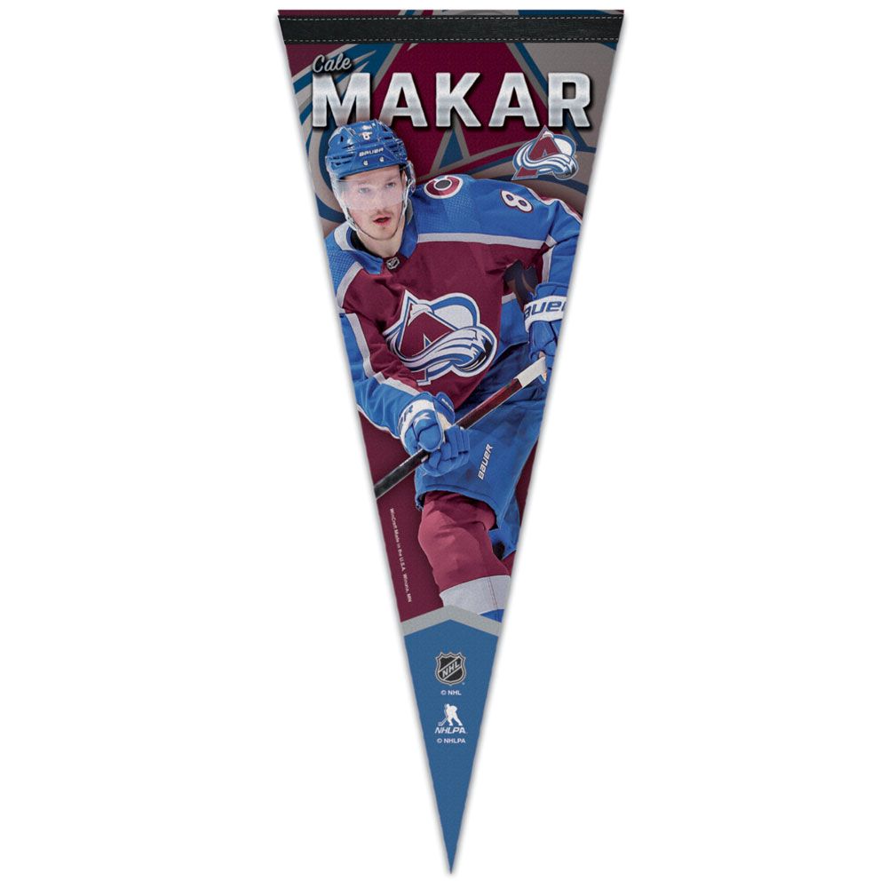 Avalanche #8 Cale Makar Player Pennant