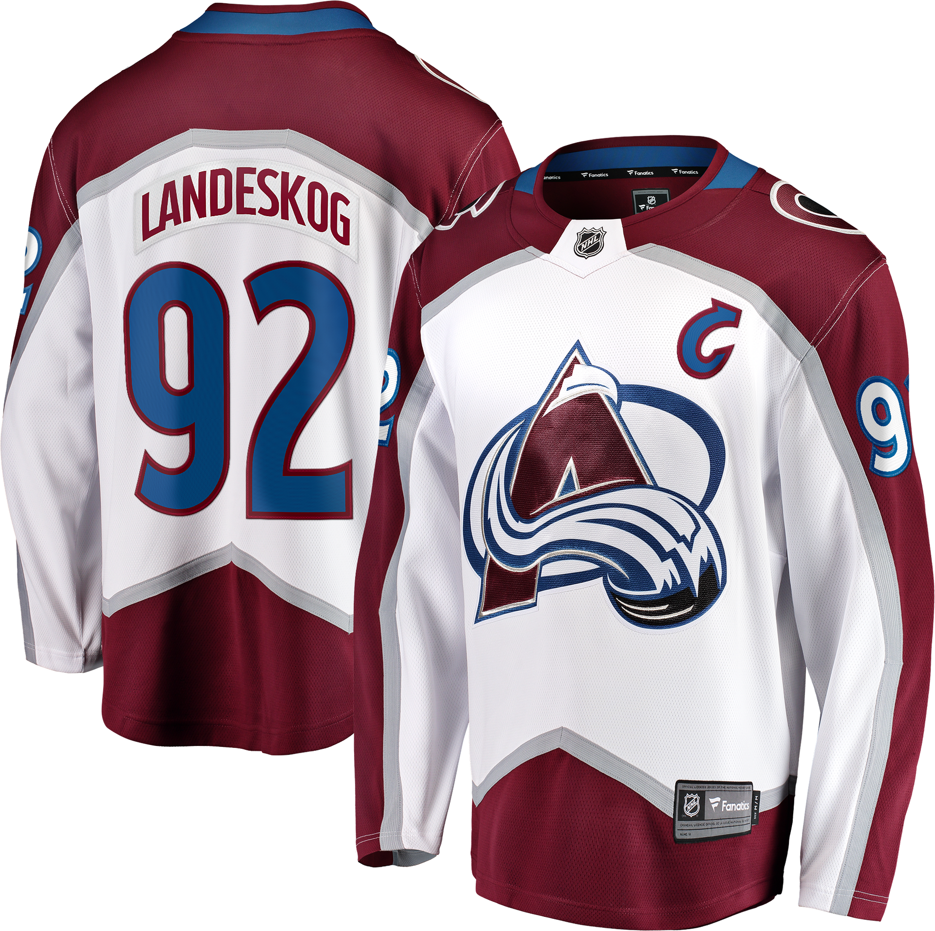 Gabriel Landeskog store Colorado Avalanche Blue Alternate Jersey size 54 - 2XL