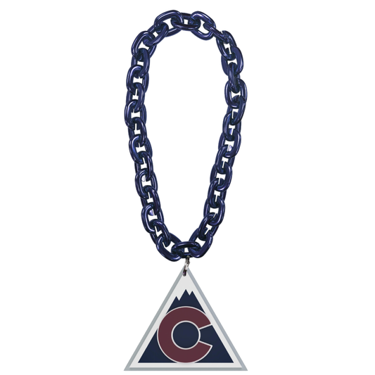 The chain in dark blue, with the Avs alternate lgo