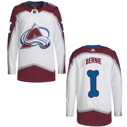 Colorado Avalanche Authentic Primegreen Road Bernie Jersey