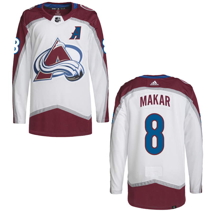 NEW* Nathan MacKinnon Reverse Retro CO Avalanche NHL Jersey Size