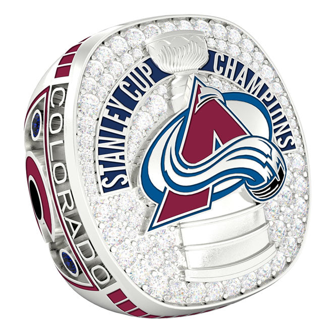 Colorado Avalanche NHL 2022 Stanley Cup Champions Ring Ornament